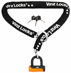 VINZ Tibba Bicycle Lock ART 2 - 150cm
