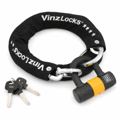 VINZ Kungur Antivol scooter ART 3 - 100cm (past door spaakwiel)