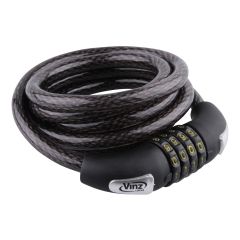 Vinz Kunyang Combinatie Kabelslot - 12mm x 100cm Main